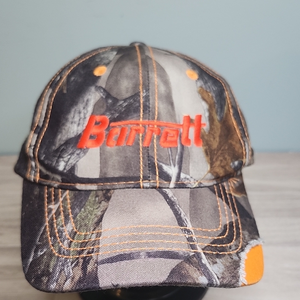 Barrett Camouflage Cap with Orange Accents